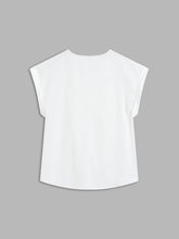 Utility Twist Cap Sleeve Blouse